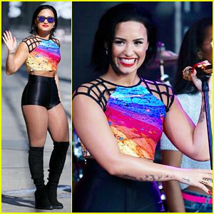 Demi lovato takes a dip into the lady pond with bicurious summer anthem, 'cool for the summer': Demi Lovato Performs 'Cool For The Summer' & 'Neon Lights ...
