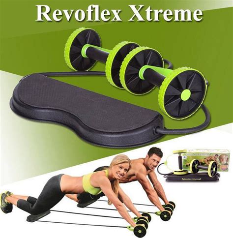 Тренажер Revoflex Xtreme для всего тела! 40 упражнений! Роликовый ...