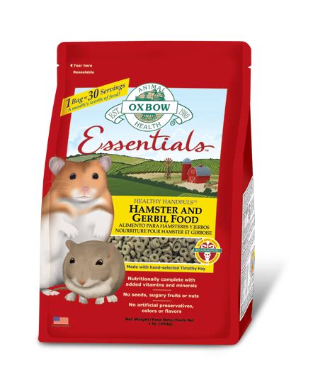 Made using timothy grass meal, plus basic vitamins and minerals, oxbows essential rabbit food combines needed fibre with stabilised nutrients to create a delicious meal that. Oxbow Essentials - Hamster and Gerbil Food | Petmart Pte Ltd