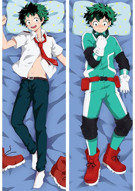 Chat with deku's chatbot is very easy and funny Sexy Deku My Hero Academia Dakimakura Pillow Case - Senpai ...