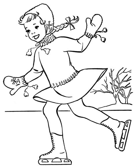 Figure skating ice skating coloring pages. Ice skating coloring pages to download and print for free