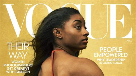 Simone biles is on her way to becoming a goat — that is, if she isn't already one. Simone Biles auf der US-„Vogue": Kritik an Annie Leibovitz ...