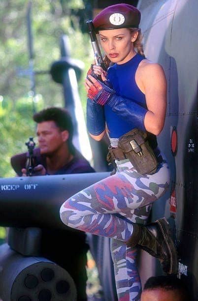 Facebook gives people the power to share and makes the. Kylie Minogue on the set of Street Fighter, 1990s ...