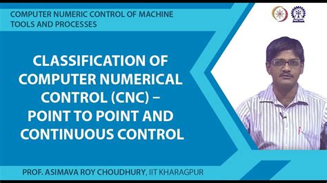 Key concept #7 know the machine. Classification of Computer numerical control (CNC) Point ...
