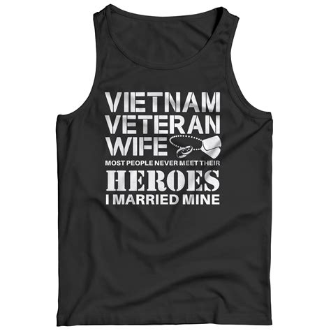 Limited Edition - Vietnam Veterans Wife | Wife tank, Wife tank tops, Vietnam veterans