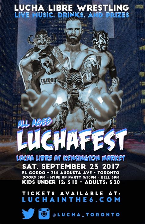 We did not find results for: Luchafest at Kensington Market