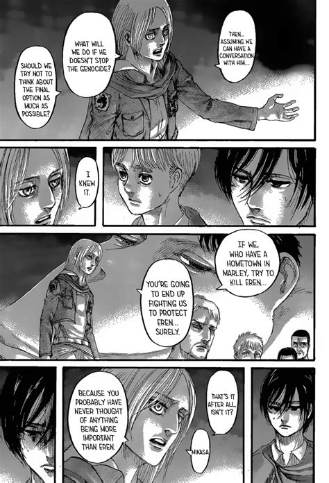 They are both at the top as of writing this post, we are nearly two weeks away from attack on titan chapter 139. Attack on Titan Chapter 127 Online Read - Attack on Titan ...