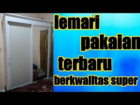 Beli lemari pintu sliding online berkualitas dengan harga murah terbaru 2021 di tokopedia! model lemari pakaian pintu sliding modern - YouTube