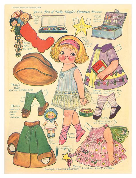 Or, download the entire collection for just $9. FREE printable paper doll from Paperdoll Review!