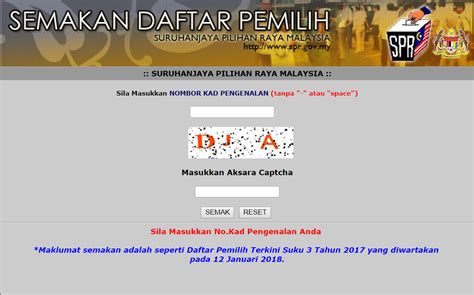 Semakan daftar pemilih boleh juga sekolah tempat mengundi 2018. How To Register And Vote For General Elections (GE) In ...