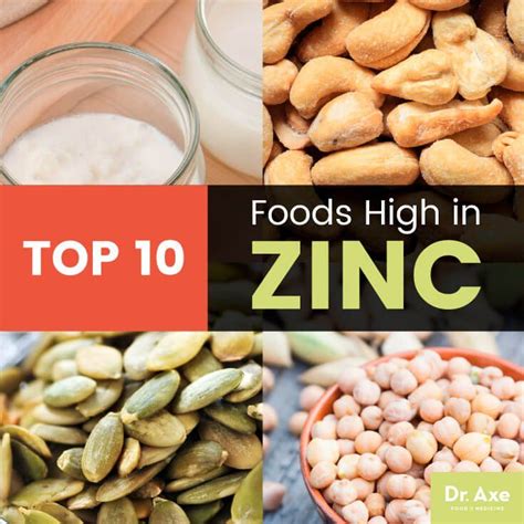 Did you know that zinc is one of the essential minerals to maintain health? Top 15 Foods High in Zinc | Foods high in zinc, Food, Zinc ...