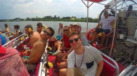Swamp tours, golf courses, cigar factories, raw oysters following dinner, head over to the casino! New Orleans: KC Bachelor Party - YouTube