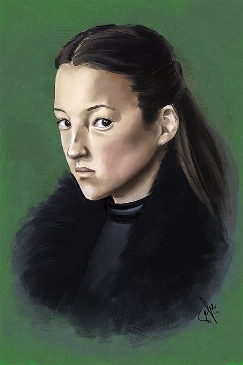 Martin and its television adaptation game of thrones. Lady Lyanna of House Mormont by Sefikichi