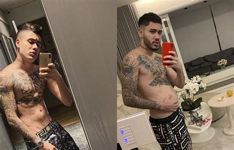 Leia os comentários das fotos. Kevinho mostra antes e depois e brinca: "Não mudei só a ...