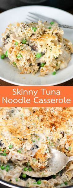 Heat oil and butter in medium saucepan over medium heat. This skinny tuna noodle casserole is a meal that your ...