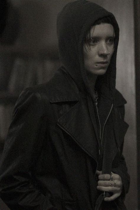 She looks very different with it grown out and long, i'd say she's much. Rooney Mara as Lisbeth Salander in The Girl With The ...