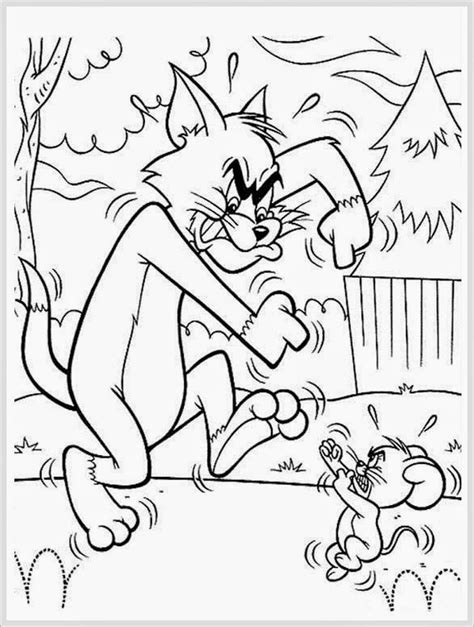 Select from 32494 printable crafts of cartoons, nature, animals, bible. Tom And Jerry Coloring Pages | Realistic Coloring Pages