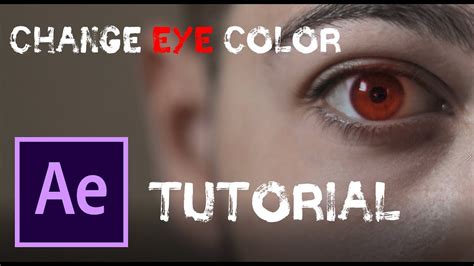This are two ways you can put background color behind text in adobe after effects. How To Change Your Eye Color Inside of After Effects ...