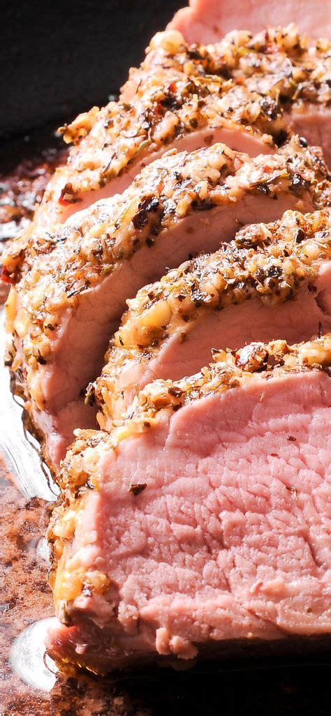 It's a quick, healthy and easy way to prepare a. Mustard, Garlic and Herb Crusted Pork Tenderloin is ...