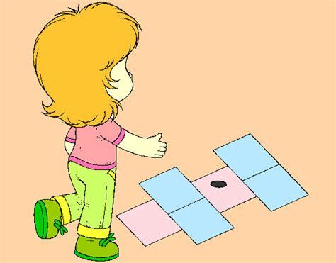 La rayuela es un juego tradicional conocido y jugado en la mayoría de países del mundo. Dibujo de Rayuela pintado por Xofi en Dibujos.net el día ...