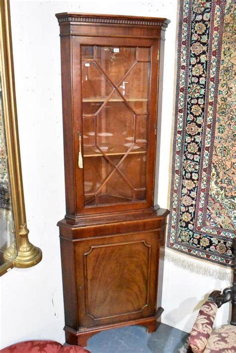 Check spelling or type a new query. Georgian style mahogany corner display cabinet - Cabinets ...