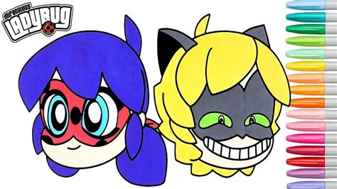 Facebook is showing information to help you better understand the purpose of a page. Chibi Miraculous Ladybug and Cat Noir Coloring Book Pages ...