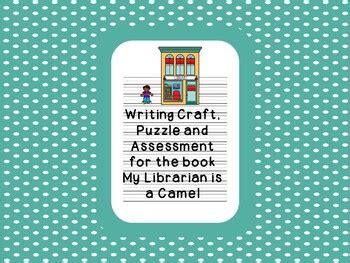 I'm not sure if i feel glad or sad that i don't go to work every day on a camel! My Librarian is a Camel by Dreaming about Learning | TpT