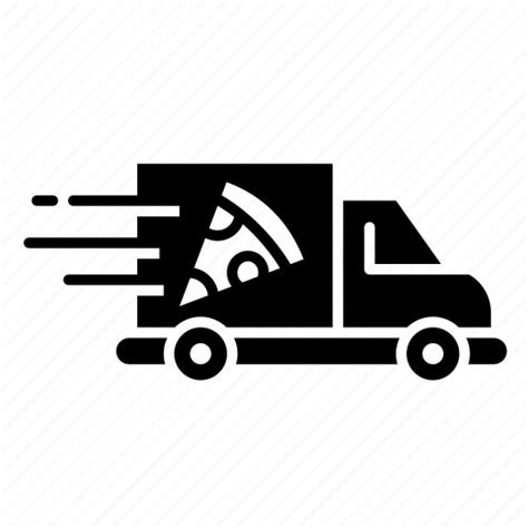 Delivery, express delivery, fast delivery, pizza, pizza delivery, shipping truck icon