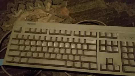 What to do with your old keyboard? I Found An Old Computer Keyboard In My Garage! - YouTube