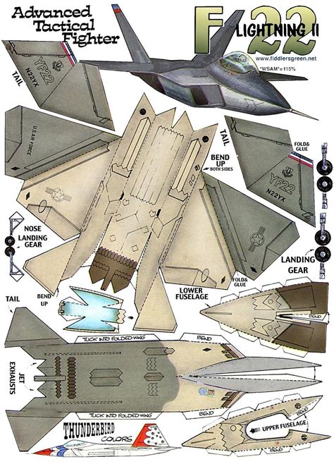 Free cut out people collection 01 | yurii suhov. Printable Aircraft Papercraft - Printable Papercrafts ...