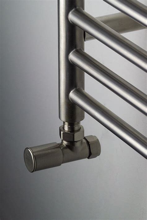 The aeon collection of heated towel rails and radiators demonstrates an ecletic range of styles, sizes and designs for a sculptural piece of heating. Brushed Stainless Heated Towel Rail | Stainless Steel ...