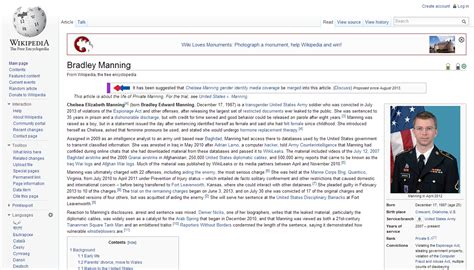 Wikipedia refuse le changement de nom de Chelsea Manning | Slate.fr