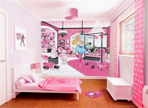 Here are only the best barbie wallpapers. Girls barbie bedrooms: Pink Colored - Interior Design