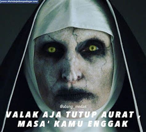 Dp bahagia dp cantik dp lucu dp islami dp motivasi dp sedih dp sakit dp artis dll. Meme Hantu Valak Lucu Conjuring 2 - Humor Lucu Banget