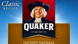 Eat whole oats instead of instant oats. Quaker Oats Logo Gets a Weight Loss Makeover