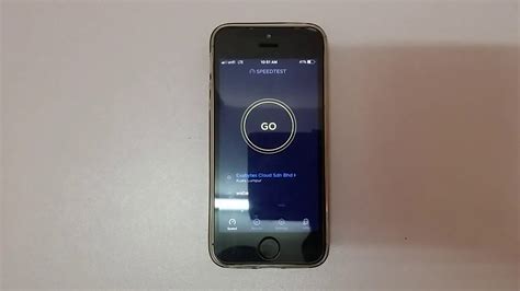 Log on to this url: unifi Mobile Speed Test - YouTube