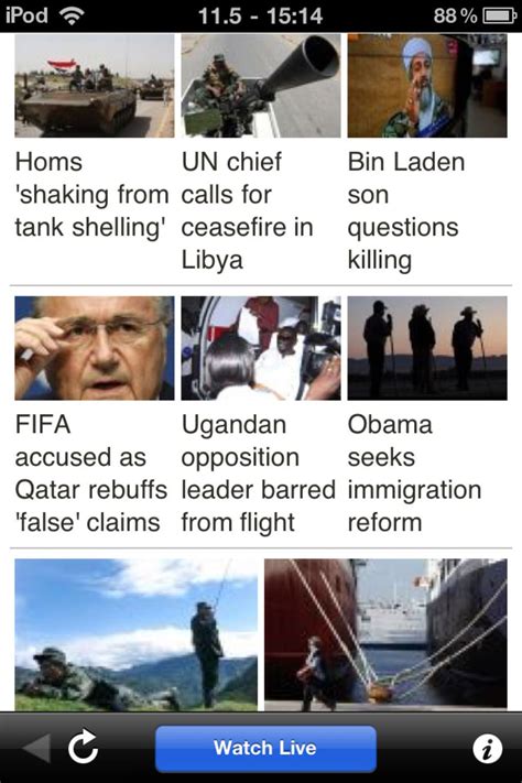 It has won a lot of awards as well. Al Jazeera English Live für iPhone - Download