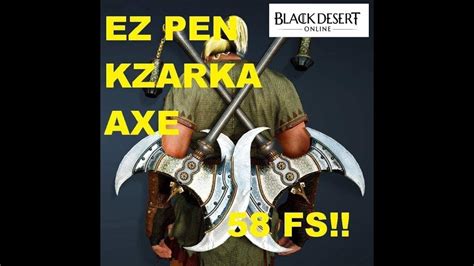 At the end of the season, your character will become a regular character. BLACK DESERT ONLINE SEA - 58 FS PEN KZARKA AXE 2 TRIES ...