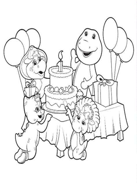 Coloring pages are fun and can help kids develop important skills. Kostenlose druckbare Barney Malvorlagen für Kinder ...