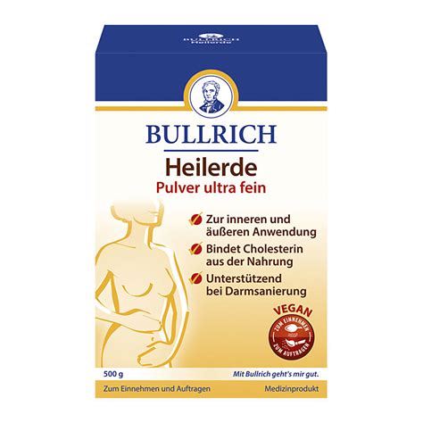 Bullrich heilerde ist ein reines, mineralisches naturprodukt. Kosmetikexpertin.de | Bullrich Heilerde Pulver ultra fein ...