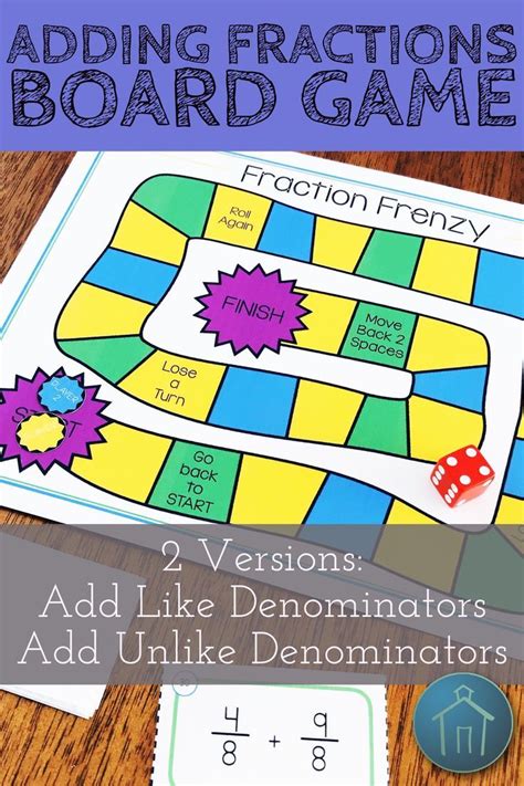 Maybe you would like to learn more about one of these? Adding Fractions Game Like Denominators and Unlike ...