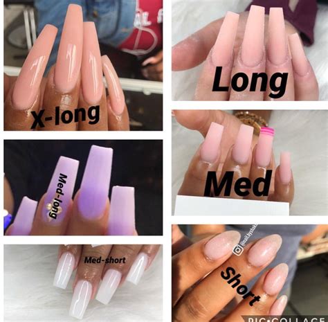 The nailest offers a wide selection of luxury custom press on nails. Nail length | Nail length, Square acrylic nails, Fake nails
