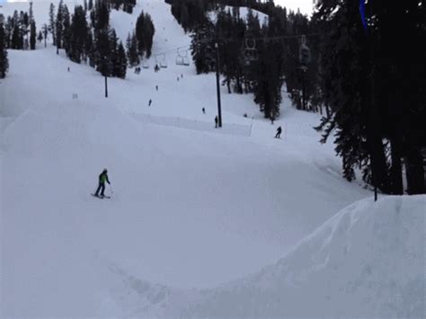 Fast and easy gif creation. Ski Jump Goes Generally Wrong - JustPost: Virtually ...
