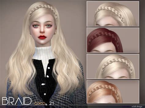 4 hr braid bar my hair is 100% natural & i went to shaquira to have her straighten & trim my hair. The Sims Resource: Hair coco braid by S-club ~ Sims 4 Hairs