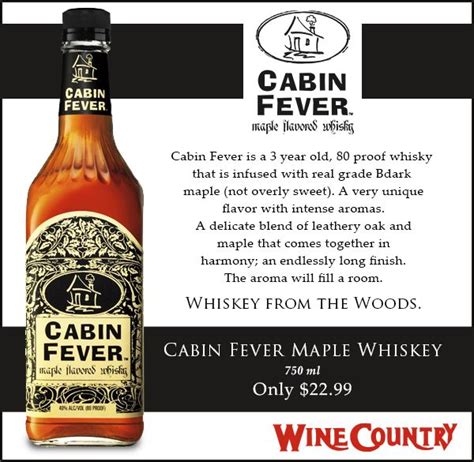 Released our first high quality spirit, cabin fever maple whisky, into the new hampshire marketplace. Cabin Fever is a 3 year old, 80 proof whisky that is ...