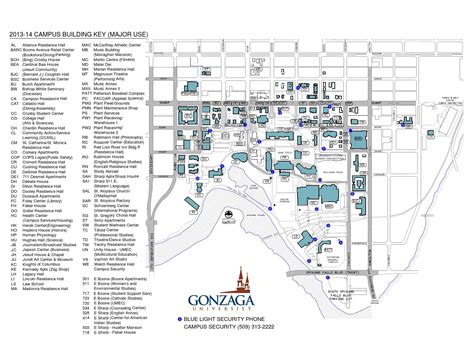 ★get our free audio download to help you build clarity and confidence on your journey for the future of your education. Gonzaga University Campus Map by Gonzaga University - Issuu