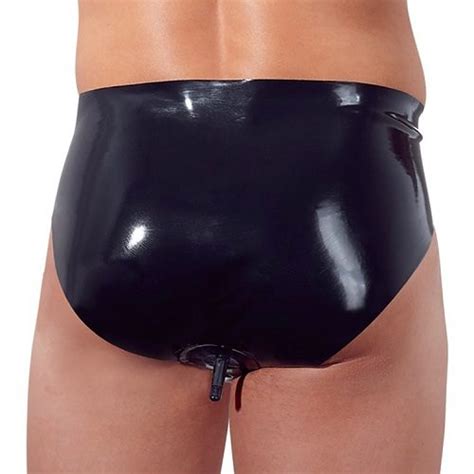 After that, anything can happen. LateX Collection Latex Briefs With Anal Plug Product ...