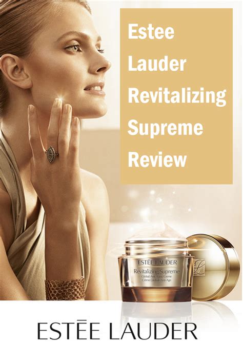 The beauty of shopping online! Product Review: Estee Lauder Revitalizing Supreme + Global ...