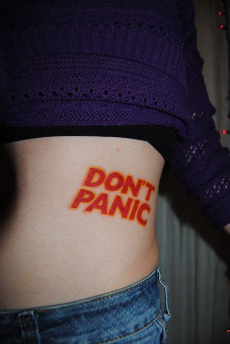 Douglas adams, hitchhikers guide to the galaxy. The Word Made Flesh | Galaxy tattoo, Reader tattoo, Literary tattoo