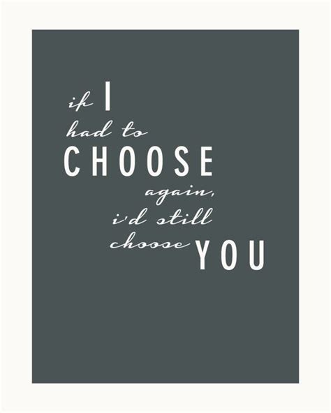 Comes ready to hang with a hook on the back. I Choose You 3 8x10 Wedding / Anniversary Print by FRESHPAiGE, $8.00 | Wedding anniversary ...